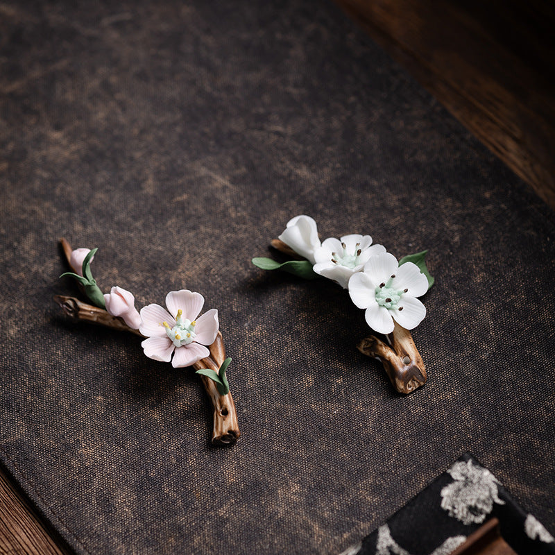 zensoullab Ceramic Flower Incense Holder