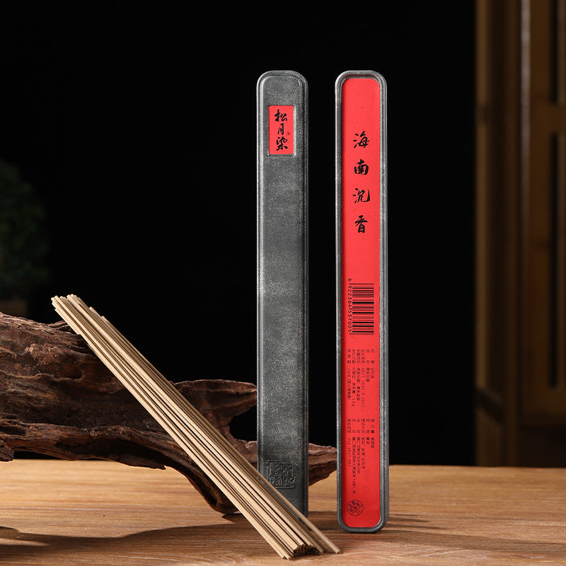 zensoullab Incense Sticks Agarwood Sandalwood Goose Pear Incense Indian Old Mountain Sandalwood Hainan Agarwood 10g Gift Box