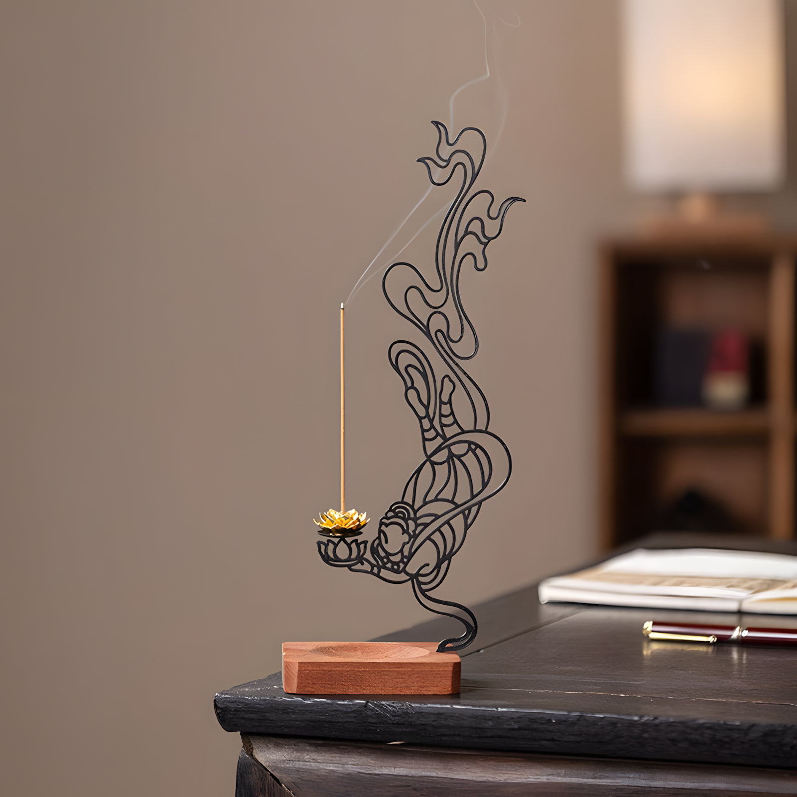 Zensoullab｜“Celestial Offering”  | Dunhuang Flying Apsara Incense Holder