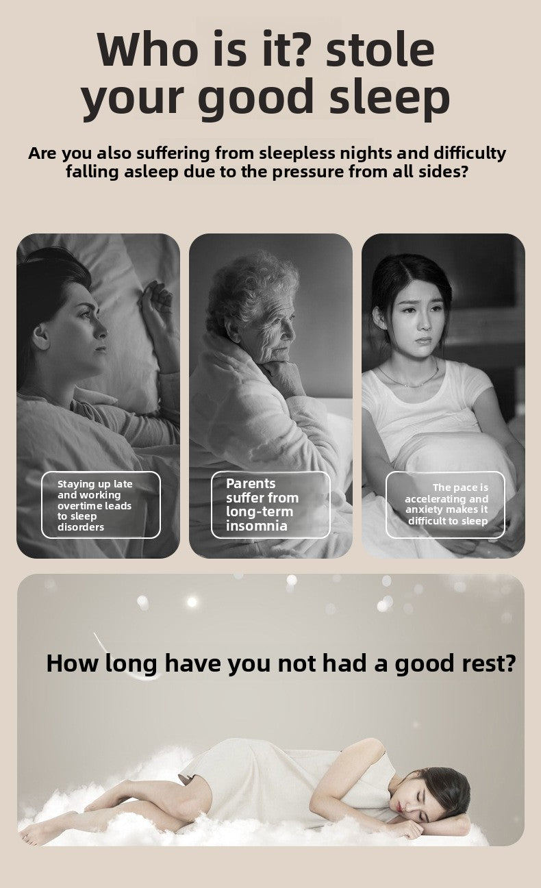 zensoullab New Product Smart Sleep Device Stress Relief White Noise Sleep Device Portable Auxiliary Instrument