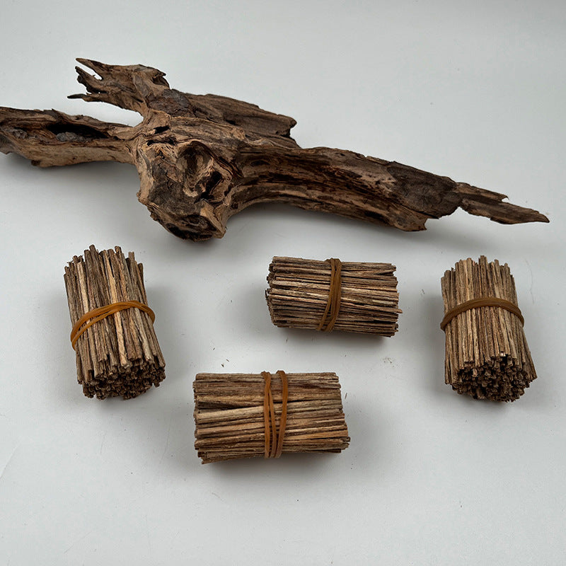 zensoullab Natural Vietnam Nha Trang Agarwood Slices Incense Sticks Sandalwood Raw Materials Agarwood Slices for Worship Original Wood Aromatherapy Incense Wood