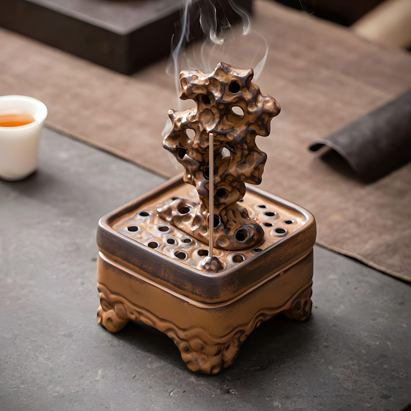 Zensoullab｜Stone of Serenity Incense Burner