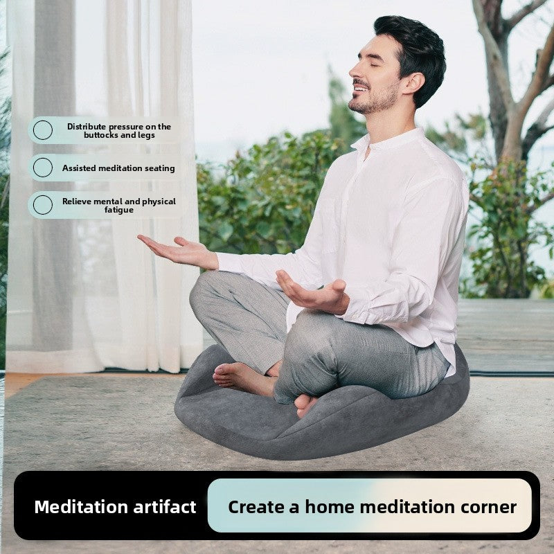 zensoullab Meditation Cushion Memory Foam Yoga Mat Meditation Zen Meditation Meditation Worship Cushion Long Sitting Not Collapse Ergonomic Lazy Cushion