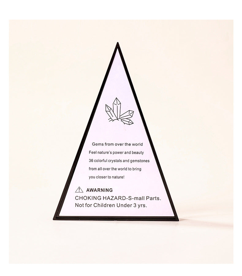 zensoullab Natural Crystal Mineral Specimen Mini Amethyst Raw Stone Gemstone Agate Crystal Craft Mineral Specimen Box