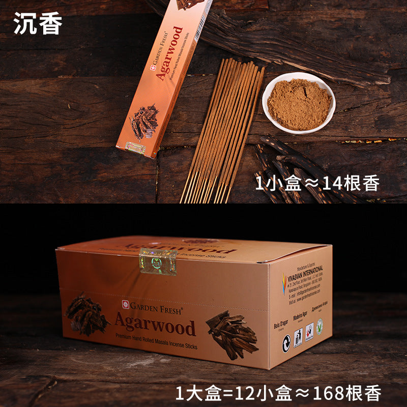 zensoullabGF Hot-Selling Indian Incense 18 Flavors Masala Handmade Sandalwood Agarwood Imported Aromatherapy Incense Stick Tibetan Incense