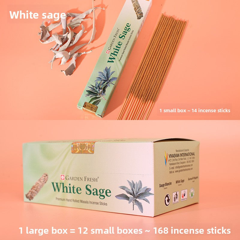 zensoullabGF Hot-Selling Indian Incense 18 Flavors Masala Handmade Sandalwood Agarwood Imported Aromatherapy Incense Stick Tibetan Incense