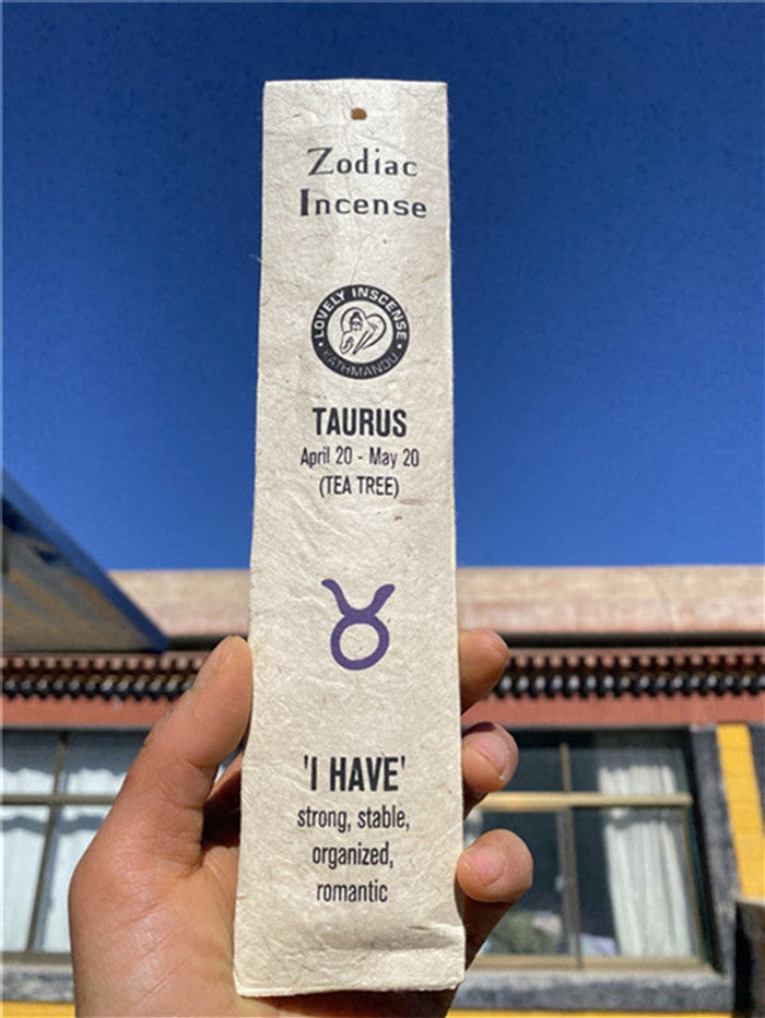 zensoullab Nepal Lovely Twelve Zodiac Handmade Incense Sticks
