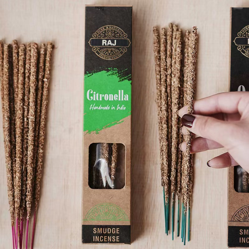 zensoullab Indian Incense Imported Handmade Aromatherapy Sticks Natural Resin Incense Peruvian Sacred Wood Sandalwood Incense Sticks