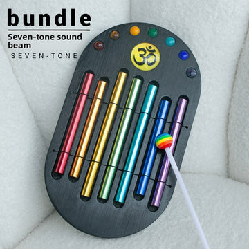 Zensoullab Colorful Sound Beam Meditation Chord Seven Tone Beam Yoga Chanting Music Accompaniment Percussion and String Beam Piano Small Musical Instrument