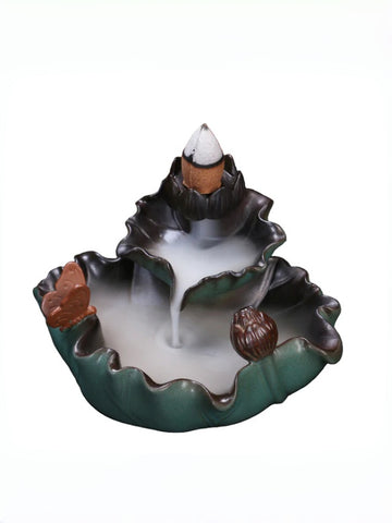 zensoullab Ceramic Buddhist Incense Burner Backflow Incense Incense Tools Incense Burner