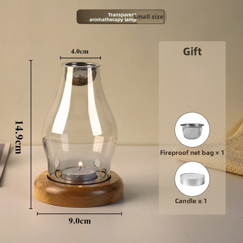 zensoullab Chinese Style Incense Burner Glass Home Use Agarwood Burner Agarwood Sandalwood Natural Incense Fragrance Incense Burner Candle Incense Lamp Incense Burner