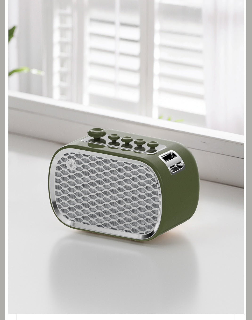 zensoullabP13 Multifunctional Sleep Instrument Speaker White Noise Gift Wireless Bluetooth Speaker Desktop Bedside Retro
