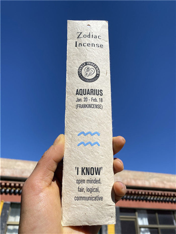 zensoullab Nepal Lovely Twelve Zodiac Handmade Incense Sticks