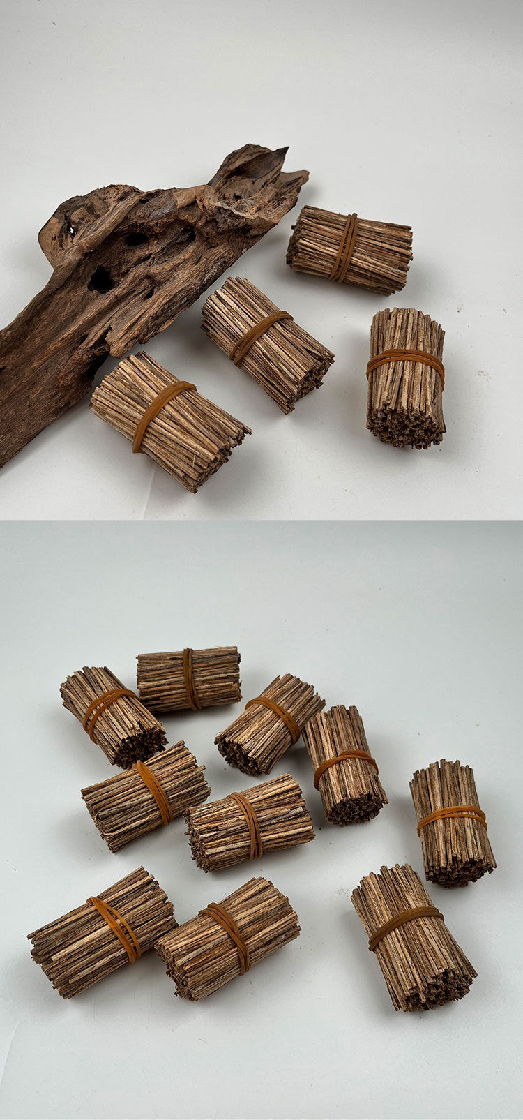 zensoullab Natural Vietnam Nha Trang Agarwood Slices Incense Sticks Sandalwood Raw Materials Agarwood Slices for Worship Original Wood Aromatherapy Incense Wood