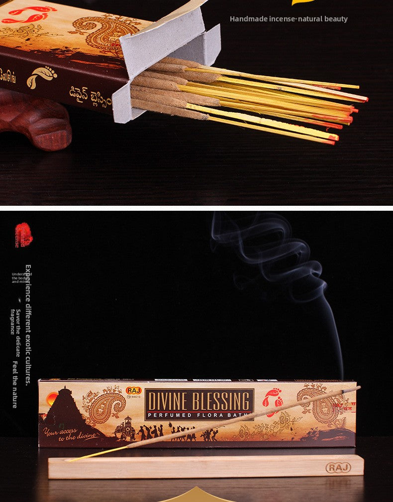 zensoullab Indian Incense Blessing Authentic Indian Imported Handmade Aromatherapy Sandalwood Masala Incense Stick 197
