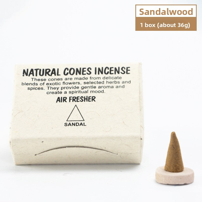 Zensoullablotus Cone Incense India Fragrant Nepal Cone Incense Indoor Home Incense Tibetan Incense Incense Cone Sandalwood Amber