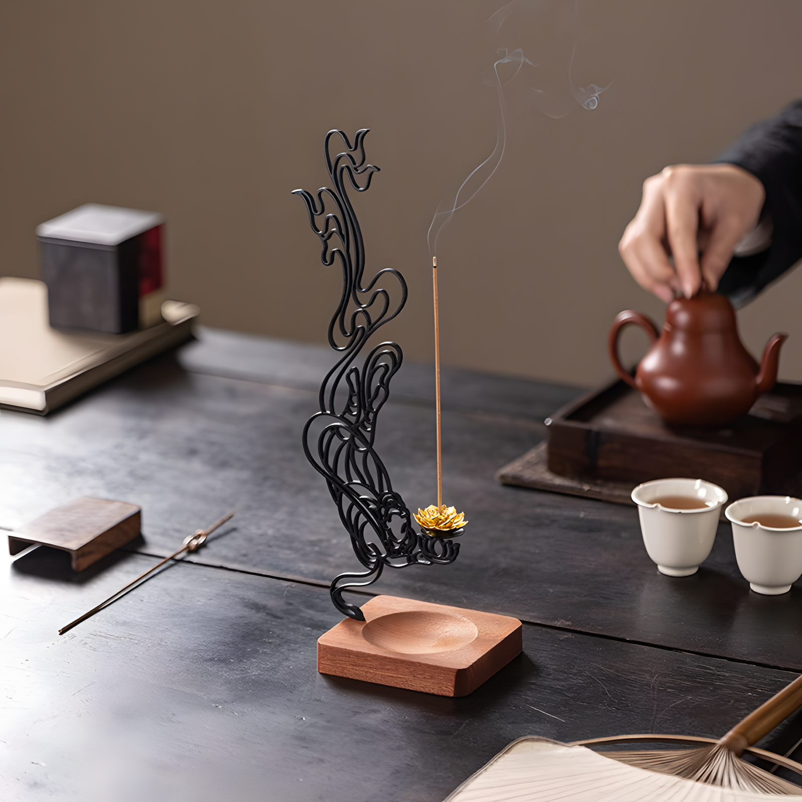 Zensoullab｜“Celestial Offering”  | Dunhuang Flying Apsara Incense Holder