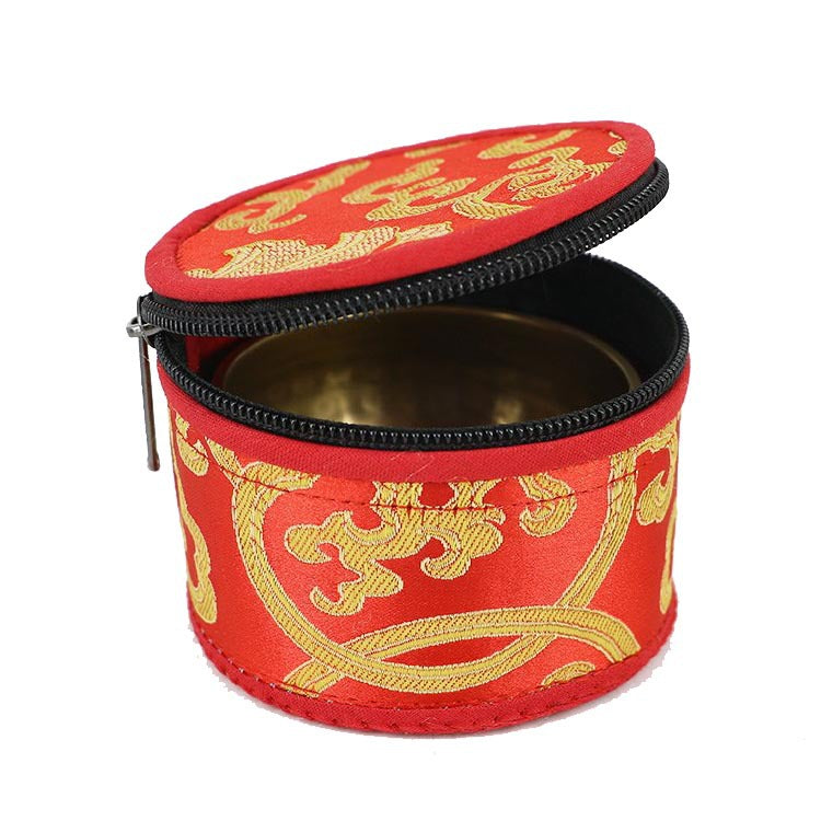 zensoullab Nepal Handmade Sound Bowl Bag Buddha Sound Bowl Packaging Bag Tibet Singing Bowl Gift Packaging Box Buddha Sound Bowl Storage Box