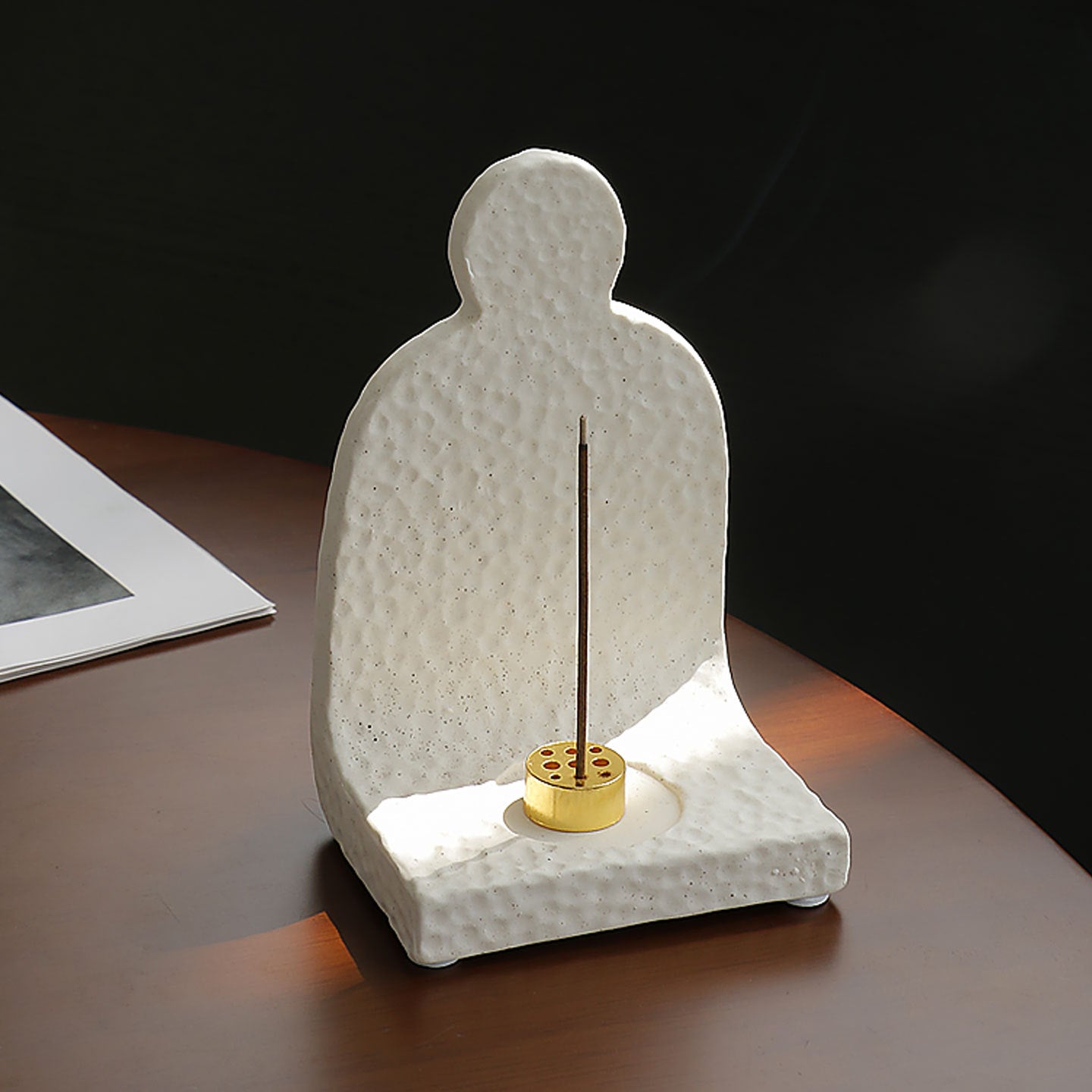 zensoullab Wabi-Sabi Style Candle Holder Incense Burner