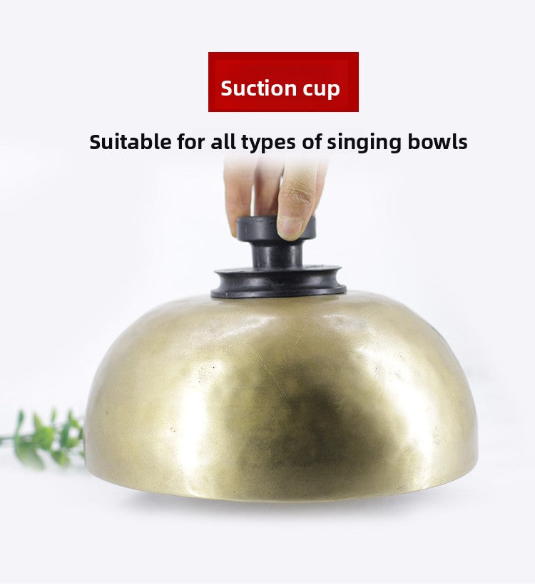 zensoullab Buddha Sound Bowl Singing Bowl Accessories Rubber Suction Bowl Healing Walking Bowl Lifting Bowl Singing Bowl Suction Cup