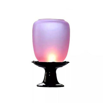 zensoullab Empty Illusion Candle Holder Home Aromatherapy Glass Ornament High-end Vintage Chinese Zen Creative Atmosphere Lamp Ancient Style