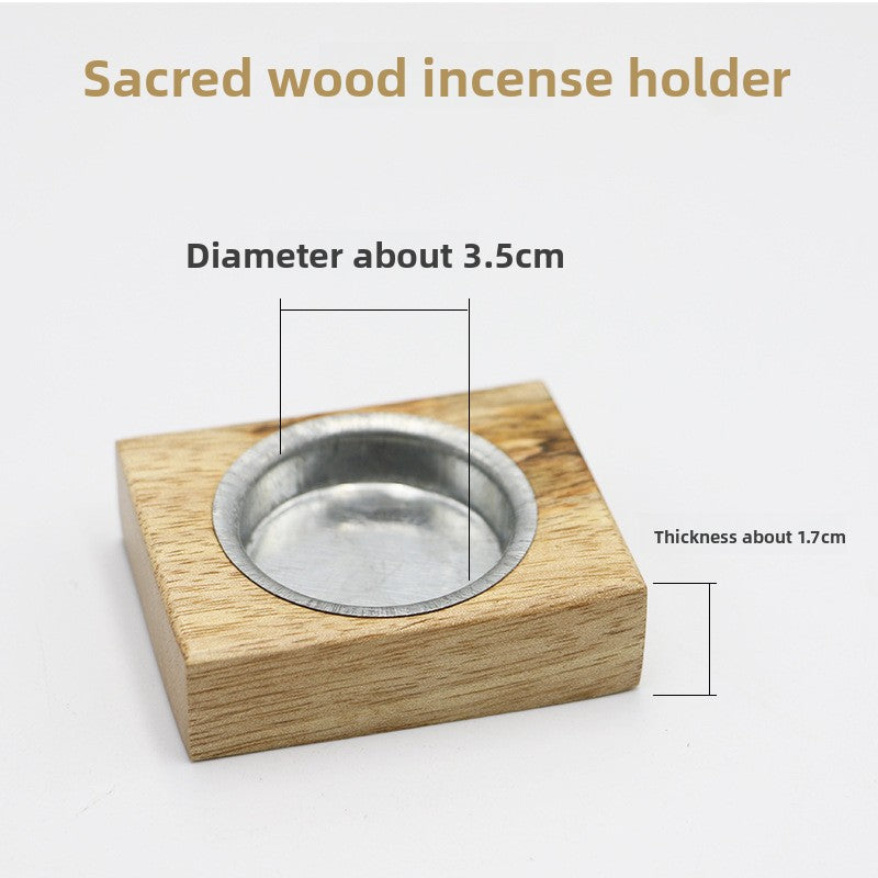 zensoullab Natural Peruvian Santomota Incense Cones Long-lasting Fragrance for Bedroom Aromatherapy Indoor Wooden Incense
