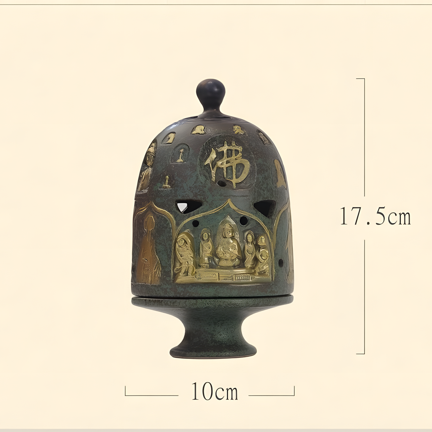 Zensoullab | Sacred Thousand Buddhas Incense Burner
