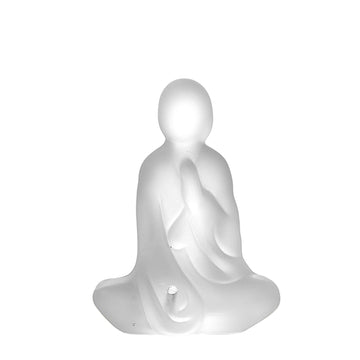 zensoullab Zen Incense Holder Creative Glass Home Incense Tea Ceremony Room Aromatherapy Stand Incense Ornament Backflow Incense Tea Ceremony Accessories