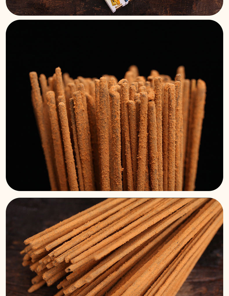 zensoullabGF Hot-Selling Indian Incense 18 Flavors Masala Handmade Sandalwood Agarwood Imported Aromatherapy Incense Stick Tibetan Incense