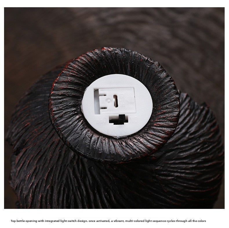 New Resin Backflow Incense Burner Creative Mountain Water Flow Incense Burner Home Decor Backflow Incense Original