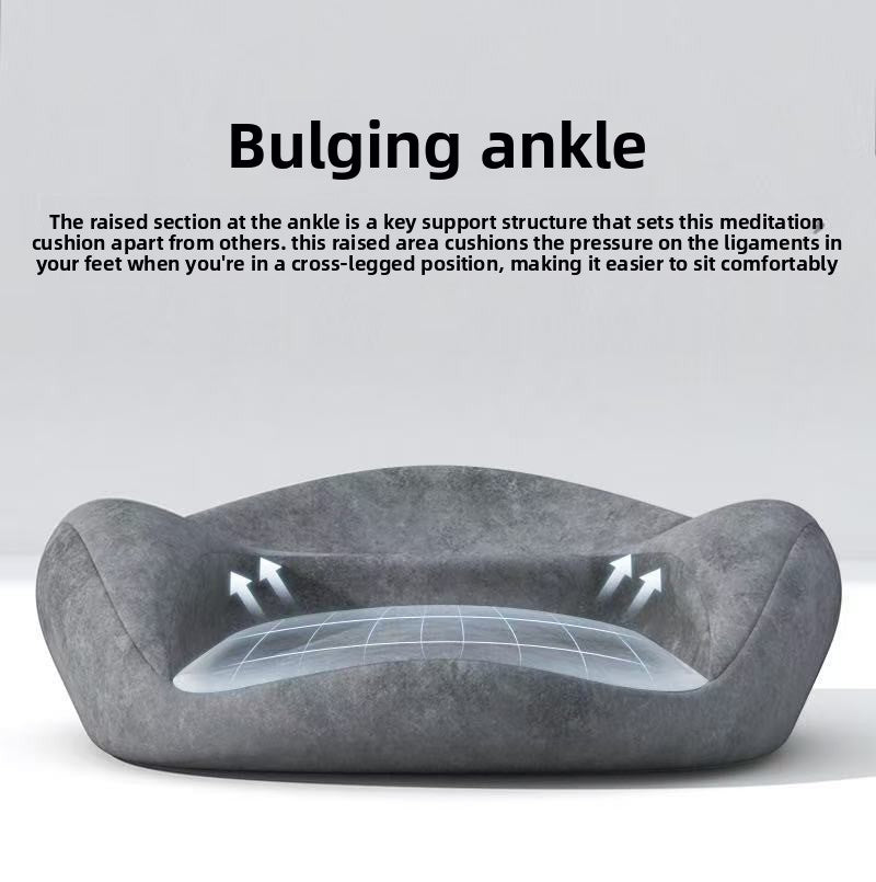 zensoullab Meditation Cushion Yoga Meditation Zen Meditation Meditation Worship Cushion Memory Foam Long Sitting Non-Collapsing Lazy Cushion Ergonomic Cushion