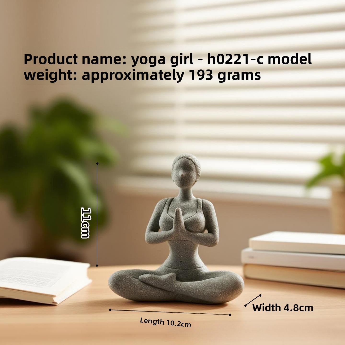 zensoullab Yoga Studio Modern Minimalist Decoration Opening Gift Desktop Home Bar Cafe Gift for Girlfriend Birthday Zen Style
