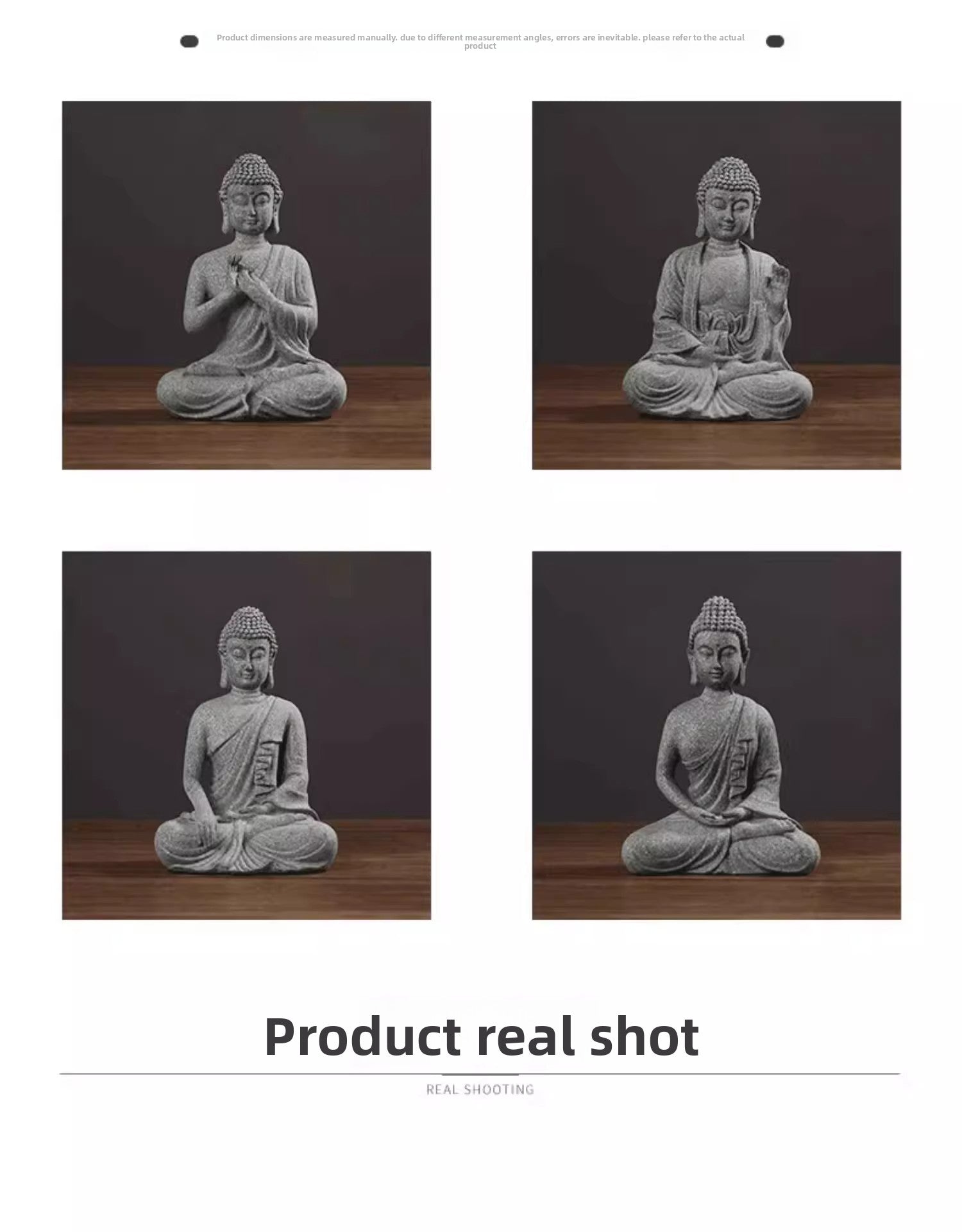 zensoullab Green Sandstone Buddha Statue Ornament Micro Landscape Fish Tank Landscaping Rockery Bonsai Living Room Zen Tea Tabletop Stone Small Sitting Buddha