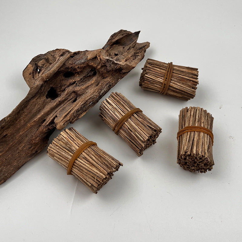 zensoullab Natural Vietnam Nha Trang Agarwood Slices Incense Sticks Sandalwood Raw Materials Agarwood Slices for Worship Original Wood Aromatherapy Incense Wood