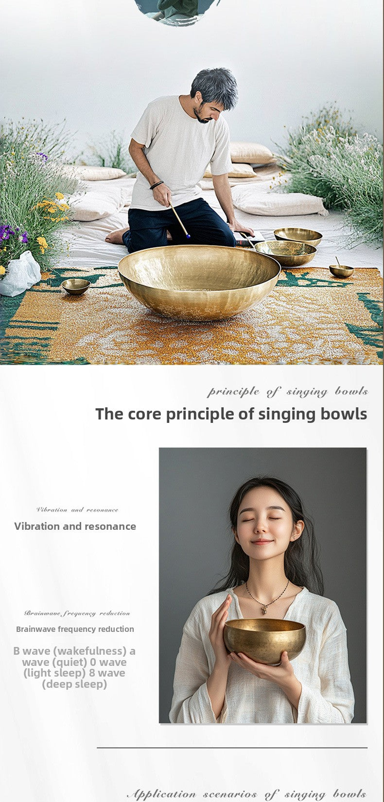 zensoullab Nepal Mini Singing Bowl Sanskrit Bowl Yoga Meditation Bowl Copper Chime Meditation Healing Copper Bowl Ornament