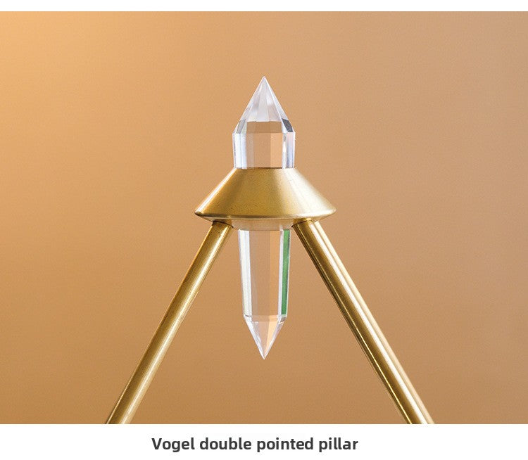 zensoullab Natural Vogel Crystal Pyramid Ornament Home Raw Crystal Energy Purification Amplifier Decorative Ornament