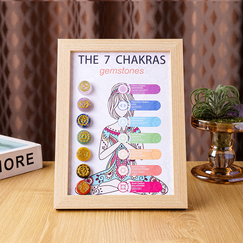 zensoullab Natural Colorful Crystal Raw Stone Display Crystal Yoga Stone Home Desktop Decoration Ornament