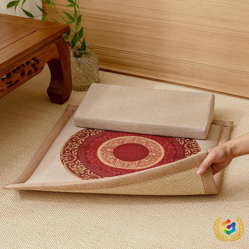 zensoullab Double-Sided Meditation Cushion Home Meditation Cushion Meditation Seat Cushion Thickened Meditation Cushion Meditation Cushion