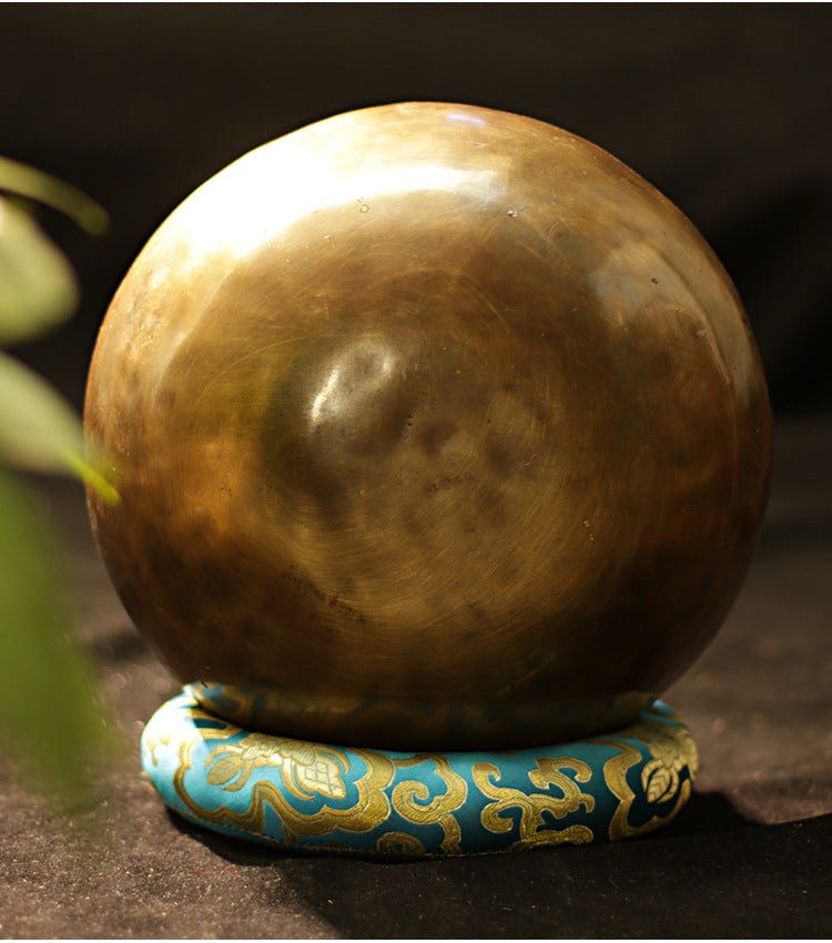 zensoullab Nepal Handmade Pure Bowl Tiger Spot Singing Bowl Yoga Meditation Buddha Sound Bowl Tibetan Singing Bowl Sound Healing Bowl Copper Chime Bowl