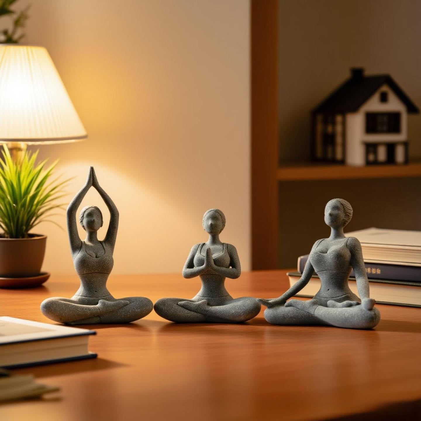 zensoullab Yoga Studio Modern Minimalist Decoration Opening Gift Desktop Home Bar Cafe Gift for Girlfriend Birthday Zen Style