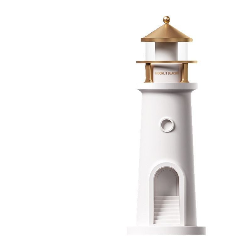 zensoullab Moonlight Lighthouse Projection Lamp Atmosphere Bedroom Bedside Sleep Companion Night Light Desktop Creative High-end Ornament