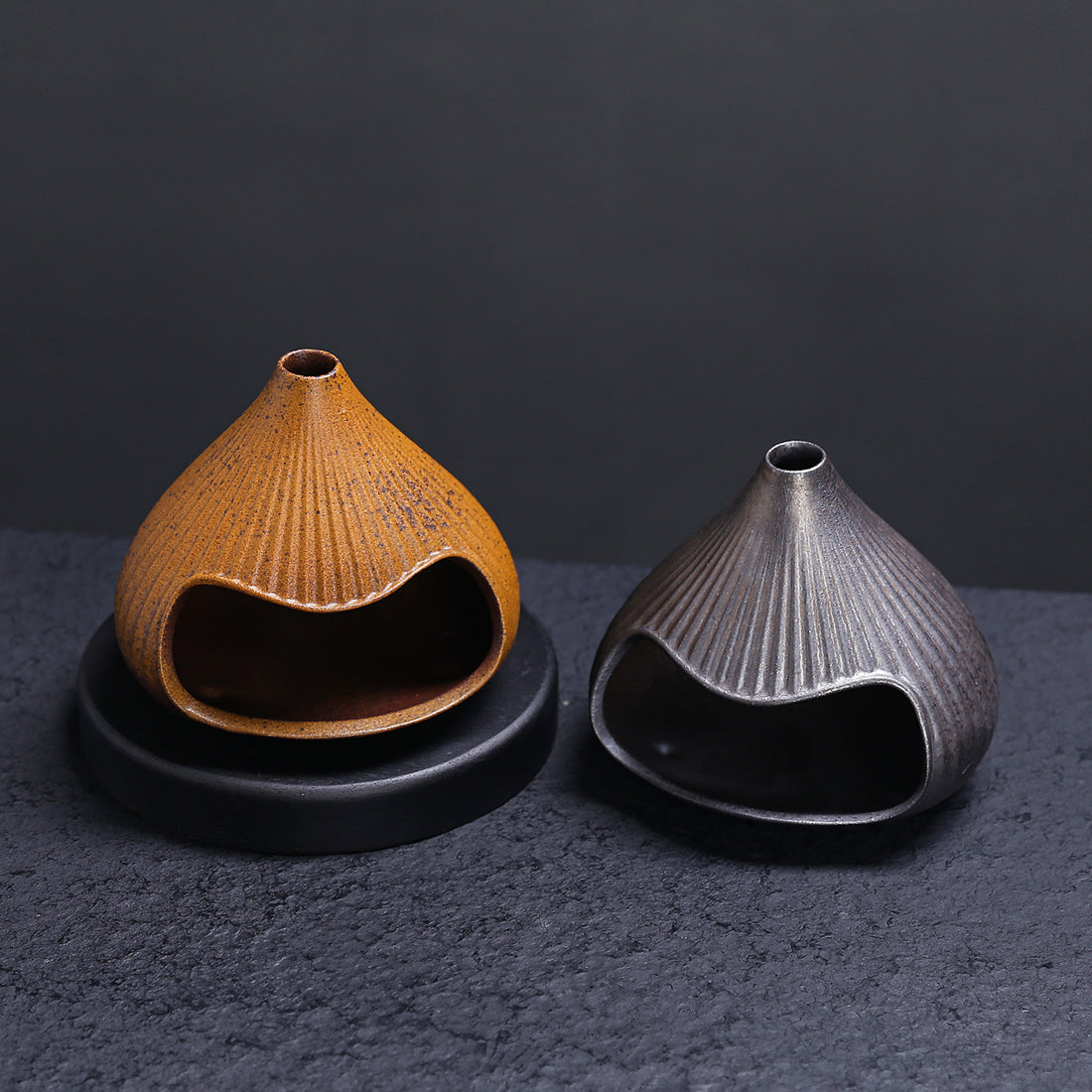 Ceramic Incense Burner Mount Fuji Small Wall Stove Cedar Sage Aromatherapy Burner Sacred Wood Purification Incense Burner Home Atmosphere Ornament