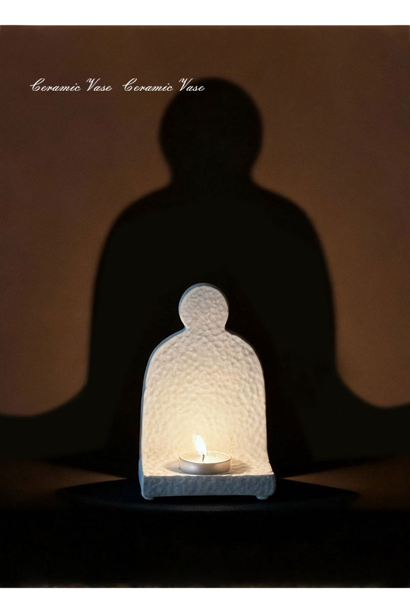 zensoullab Wabi-Sabi Style Candle Holder Incense Burner