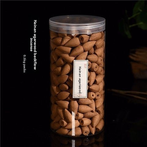 zensoullab 0.5kg Pack Sandalwood Agarwood Natural Backflow Incense Pellets Indoor Air Purification Tower Incense