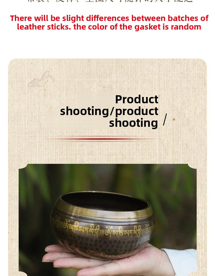 zensoullab Nepal Sutra Singing Bowl Tibetan Singing Bowl Buddha Sound Bowl Buddha Sound Bowl Singing Bowl Yoga Meditation Healing Singing Bowl