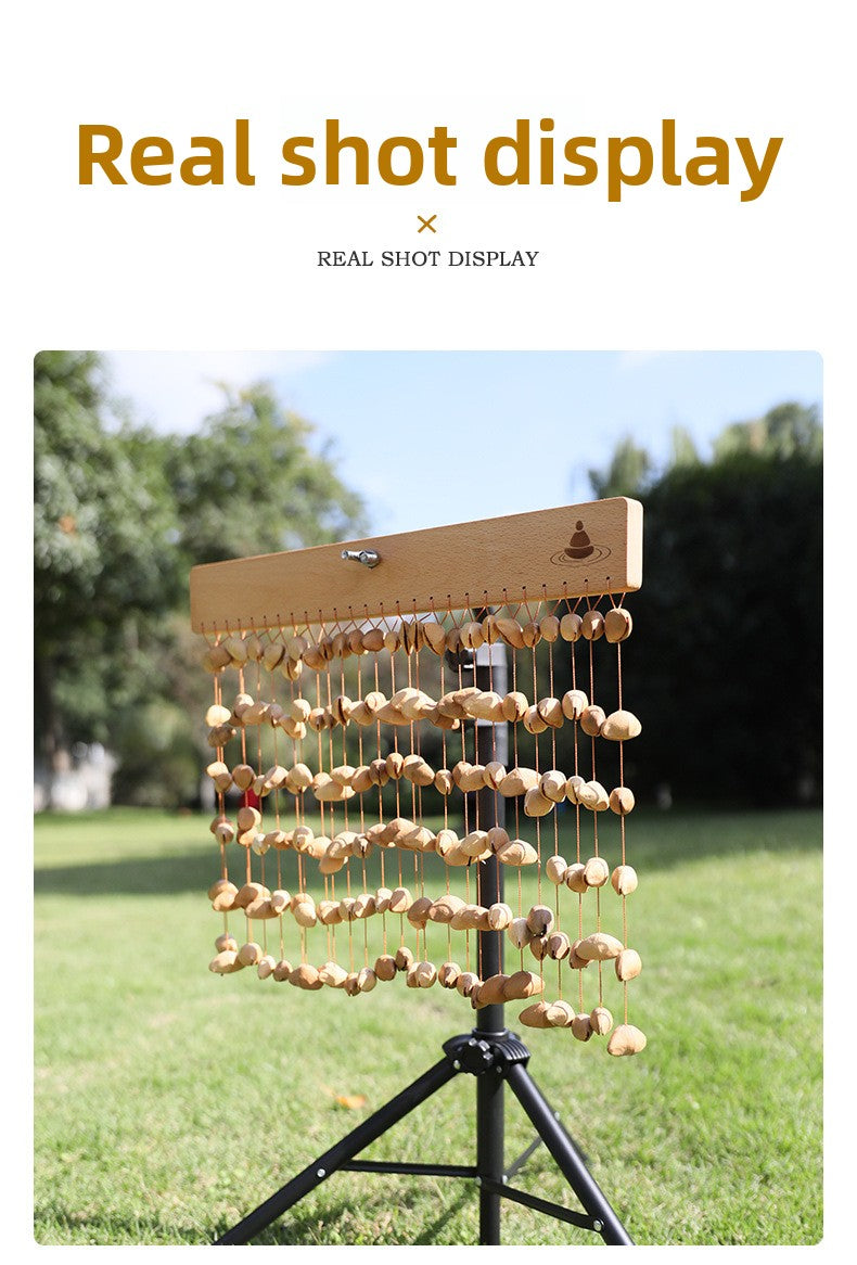 zensoullab South American Fruit Sound Bell Rattle Healing Accompaniment Unique Instrument Sound Bell Natural Plant Accompaniment Bell Fruit Bell