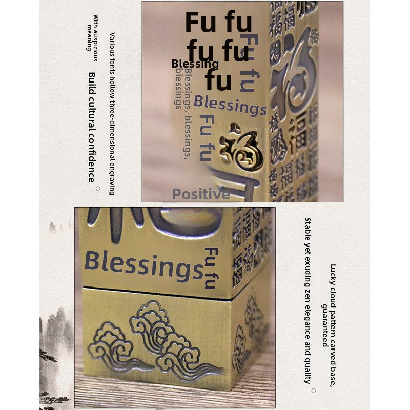 zensoullab Zen Vertical Incense Burner Hollow Incense Holder Baifu 10.5cm Incense Tube Sandalwood Incense Burner Tea Ceremony Incense Decoration