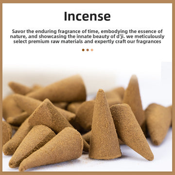 Zensoullablotus Cone Incense India Fragrant Nepal Cone Incense Indoor Home Incense Tibetan Incense Incense Cone Sandalwood Amber