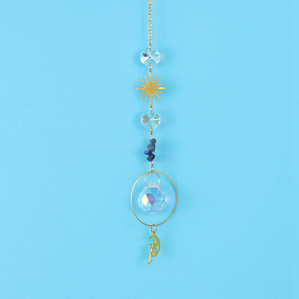 zensoullab Crystal Sun Catcher Crystal Pendant Light Hanging Garden Decoration Pendant Light Crystal Accessories