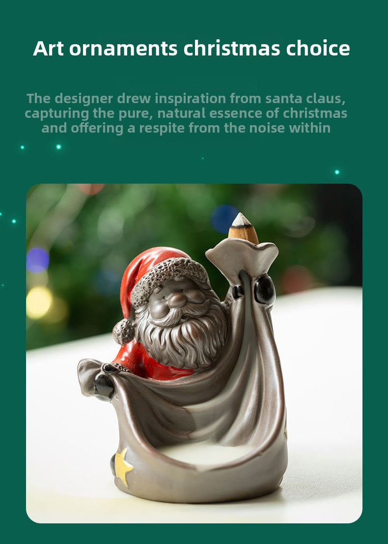 zensoullab Christmas Backflow Incense Burner